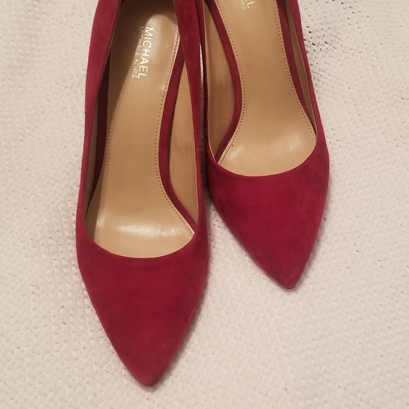 Michael Kors red heels - Picture 2 of 7
